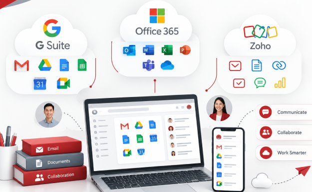 What is G Suite / Office 365 / Zoho?